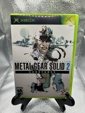 Metal Gear Solid 2: Substance (Microsoft Xbox, 2002) Complete Tested