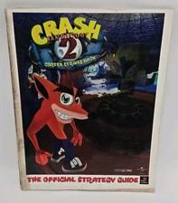 Crash Bandicoot 2 Cortex Strikes Back - Official Game Strategy Guide Book PS '97