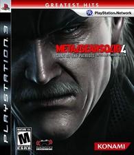 Metal Gear Solid 4 Guns of the Patriots PlayStation 3 PS3 Greatest Hits New