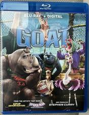 GOAT BLU-RAY Disc Only With Case. NO Digital Code. 2026 Kids Children Movie