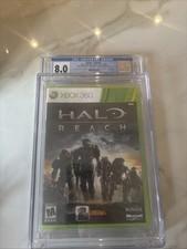 Halo Reach Bonus Spartan Helmet CGC Graded 8.0 Seal Grade A+ Video Game