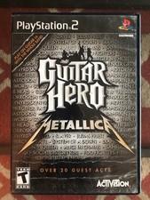 Guitar Hero: Metallica (Activision, Playstation 2, 2009) Complete CIB Tested