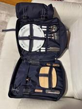 Picnic at Ascot 2 person Insulated Picnic Backpack Navy - No Napkins