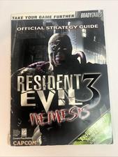 Resident Evil 3 Nemesis Official Strategy Guide Brady Games No Poster