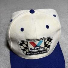 CURK Valvoline Performance Team NASCAR Cap White Blue Snap Back