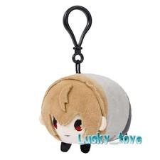 9cm Official Persona 5 Akechi Goro Plush Dango Doll Hanging Toy Pendant Keychain