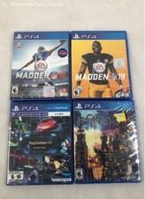 4 Brand New Sealed Sony PlayStation 4 PS4 Video Games Madden Kingdom Hearts VR