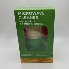 Microwave Cleaner Steam Cleaning Gadget Plastic Green Red for Microwave Ovens