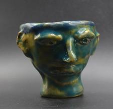 "1566 BC" - Experimental Original Clay Sculpture. Hand made & glazed.