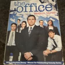 Universal Studios The Office Season Three Steve Carell DVD Box Set