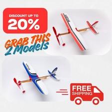 DIY Christmas Gift | Rubber Band Powered Flying Plane Kit – Rylee’s Aero Models