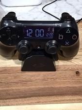 Sony PlayStation Controller Alarm Clock PS4 DualShock Black USB Tested!