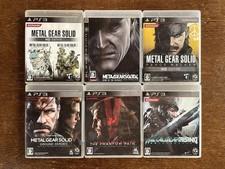 Metal Gear Solid PS3 6 Game Set HD Edition Peace Walker Phantom Pain Pack