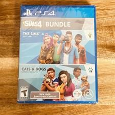 The Sims 4: Plus - Cats & Dogs Bundle - Sony PlayStation 4, Brand New