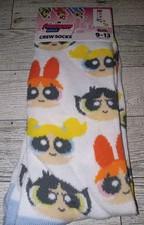 The Powerpuff Girls Novelty Crew Sox Adult  Sz. 9-13