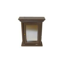 DOLLHOUSE Mirrored Medicine Chest with Opening Door for 1:12 Miniature Bathroom