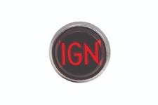 JAGUAR XK120 XK140 MK7 MK9 INSTRUMENT PANEL IGNITION LIGHT BEZEL FAST POST C4625