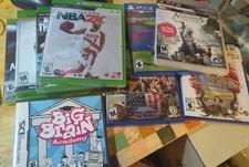 Lot of 9 Mixed Video Games Xbox, PlayStation, and Nintendo
