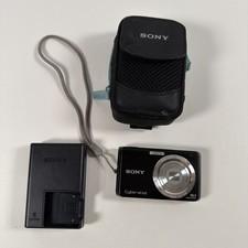Sony Cyber-Shot DSC-W180 10.1MP Digital Camera Black 1 Batteries, Charger