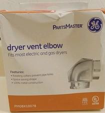 PM08X10078 GE Exhaust Duct Elbow OEM PM08X10078. NEW OPEN BOX. 42