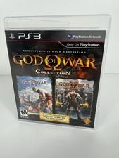 God of War Collection (Sony PlayStation 3, 2009) PS3 Complete Black Label-TESTED