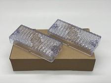 A PAIR 1969 1970 Chevy Pickup Truck C10 Parking Light Lamp Lens Clear LH RH