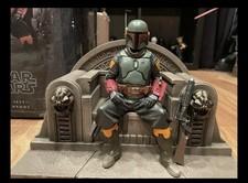 Iron Studios Star Wars The Mandalorian 1/10 Book Of Boba Fett On Throne Statue