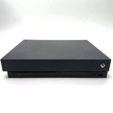 Microsoft Xbox One X 1TB Console Gaming System Black 1787 with cables
