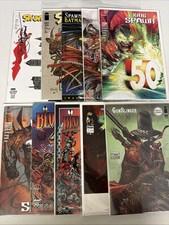 Spawn Related Lot of 10 Ten Comic Books Todd Mcfarlane Image Comics Lot #25