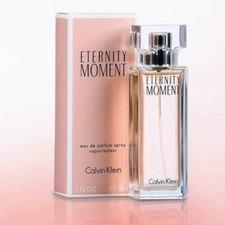 Eternity Moment by Calvin Klein 1.0 FL OZ / 30 ML Eau De Parfum Spray - SEALED