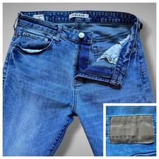 Pacsun Jeans Mens Slim Taper 31x32 Light Wash Stretch Blue Denim Skater Casual