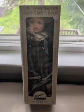 Seymour Mann A Connoisseur Collection Porcelain Doll Vintage in Box Stand 1997