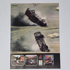 Destruction Derby 2 PlayStation PS1 Crash Print Ad/Poster