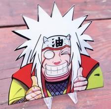 Jiraiya Naruto Shippuden 3D Lenticular Motion Car Sticker Decal Peeker