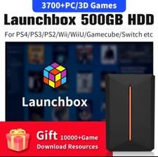 Launchbox Gaming Hard Drive Disk Retro Game Console for PS4/PS3/PS2/WiiU/Wii/N64