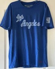 (Lot of 2) Los Angeles Lakers Bundle, 2 Adult Large Vintage Logo Lakers Shirts