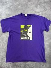 WICKED The Movie T Shirt Wicked Unisex T-shirt SIZE Large Graphic Print