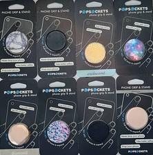 PopSocket Collapsible Single Grip & Stand Universal Phones and Tablet Holder NEW