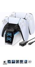 PS5 Controller Charger Dual Fast Charging Station for PlayStation 5 Charger Dock