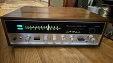 SANSUI 5000A AM/FM Stereo Receiver Vintage W/Wood Case + Original Box! TESTED!