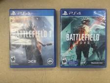 Battlefield 1  & 2042 PlayStation 4, 2016, Complete, Tested, Working