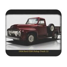 Legendary 1954 Ford F250 Pickup Truck Mousepad | Classic Vintage Car Enthusiast