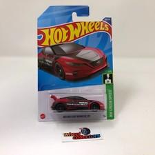 Nissan Leaf Nismo RC_02 #100 * RED * 2022 Hot Wheels * WL21