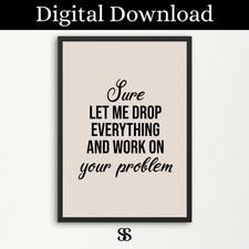 Printable Wall Art | Office Wall Decor | Digital Art Print