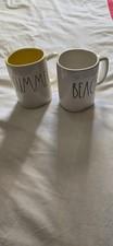 Rae Dunn Beautiful Coffee Mugs For Collectors New Set Of 2