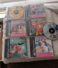 7 Vintage PlayStation Game Lot