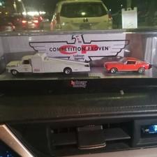 2024 M2 machines 1969 Ford F-350 and 65 Ford Mustang Fastback 2x2 r76