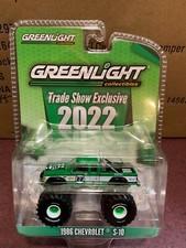Greenlight 1:64 Hobby Exclusive 1986 Chevrolet S10 monster truck #22 Trade Show