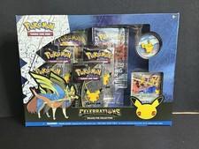 Pokémon TCG Celebrations Deluxe Pin Collection Box Special Edition Promo Booster