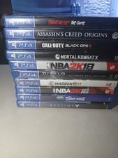 Lot Of 10 Ps4 Games
